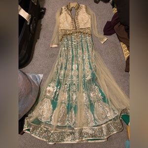 Salwar kameez long Indian anarkali dress